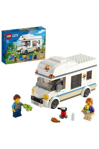 LEGO City Tatilci Karavanı 60283 Yapım Seti; Çocuklar İçin Harika Bir Tatil Oyuncağı +5 Yaş (190 Parça)