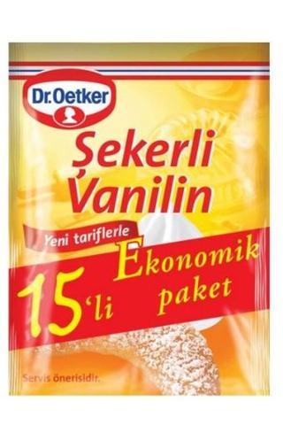 Dr Oetker Şekerli Vanilin 15-li