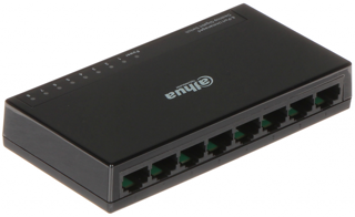 DAHUA PFS3008-8GT-L, 8 Port, GigaBit, Yönetilemez, Masaüstü Switch