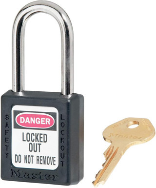 Master Lock Ml410Blk Çeşitli Asma Kilit Girdi, Siyah