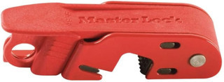 Master Lock 493B Kırmızı Elektrik Kutusu Devre Kesici Kilitleme, Standart Tek Ve Çift Geçişler Için 