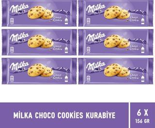 Milka Choco Cookies Kurabiye 168 gr - 6 Adet