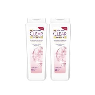 Clear Kepeğe Karşı Yumuşak ve Parlak Saçlar Şampuan 485ML 2li Set