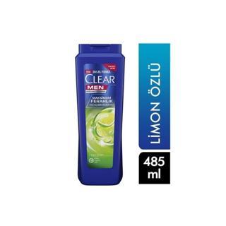 Clear Men Kepeğe Karşı Etkili Şampuan Maksimum Ferahlık Yağlı Saç Derisi İçin Limon Özlü 485 ml