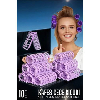 Shopwave Kafes Gece Bigudisi 2.5 cm 10 Adet Solingen Professional