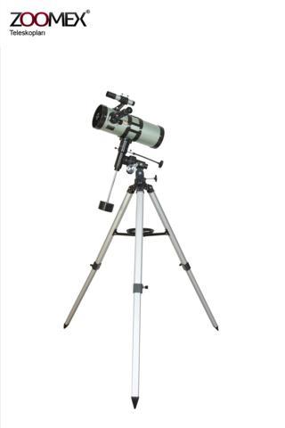Zoomex 114F1000Eq Astronomik Teleskop 1125X Yakınlaştırma