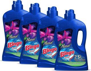 Bingo Fresh Yüzey Temizleyici 2,5 Lt Masal Ekonomi Paketi 4'Lü