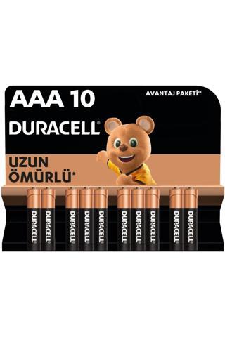 Duracell Basic Aaa Alkalin Ince Kalem Piller, 1,5 V Lr03/Mn2400 10’Lu