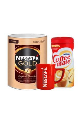 Nescafe Gold 900Gr Alana Süt Tozu 400Gr + Kupa Hediye