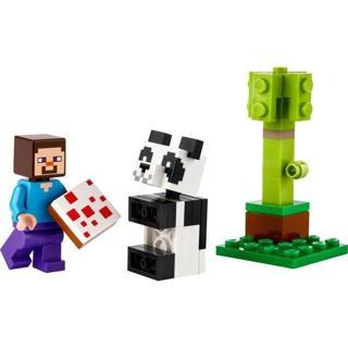 Lego Minecraft Steve ve Yavru Panda V29 30672