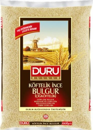 Duru Köftelik Bulgur 1000 Gr. (Bakliyat)