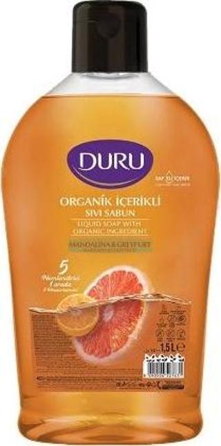 Duru Sıvı Sabun 1,5 Lt. Mandalina & Greyfurt