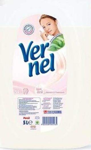 Vernel Yumuşatıcı 5 Lt. Hassas&Yumuşak (4'lü)
