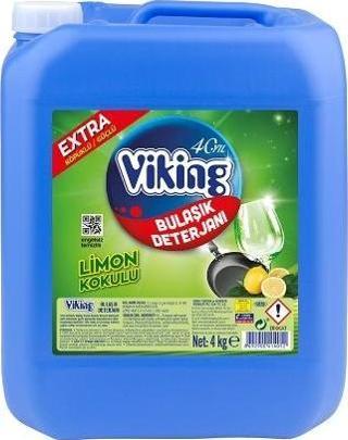 Viking Sıvı Bulaşık Deterjanı 4 Kg. Klasik