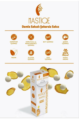 Mastiqe Zencefil Aromalı Sakız 20g