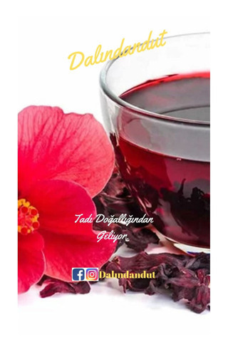 Dalındandut Yeni Mahsul Hibiskus Çayı 100 Gr ( Doğal Kurutulmuş, Katkısız )
