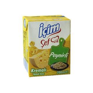 İçim Şef Krema Peynirli 200 ml. (4'lü)