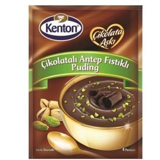 Kenton Puding Çikolatalı Antep Fıstıklı 100 Gr. (24'lü)