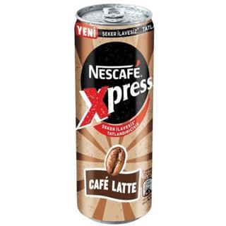Nescafe Xpress Latte Şekersiz 250 ML (2'li)