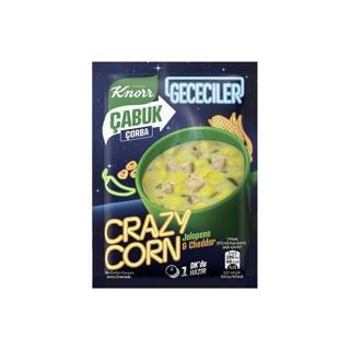 Knorr Çabuk Crazy Corn Çorbası 18 Gr. (24'lü)