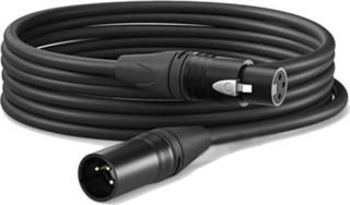 Midex MCB-5X Kaliteli Stereo Mikrofon Kablosu XLR + XLR 5 Metre Siyah Renk