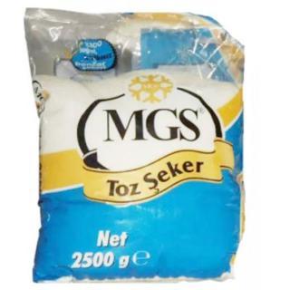 Mgs Toz Şeker 2.5 Kg (24'lü)