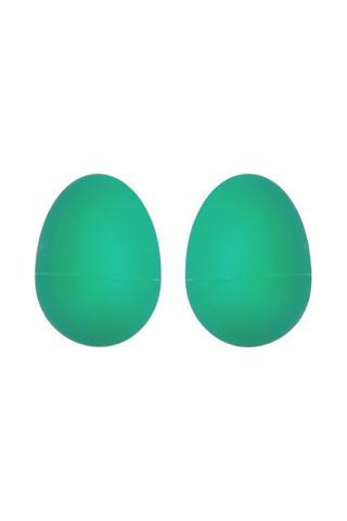 Midex Orf-MT8GR Örf Aletleri Plastik Yeşil Yumurta Marakas Müzikal Titreme 2 Adet (Çift)
