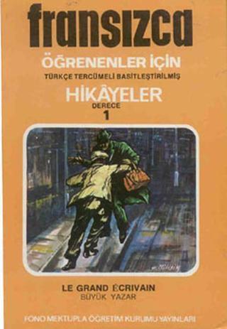 Büyük Yazar - Fran/Türkçe Hikaye- Derece 1-B - Robert Levy - Fono Yayınları