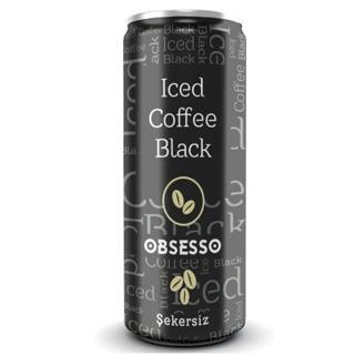 Obsesso Soğuk Kahve Black Teneke 250 ML (24'lü)