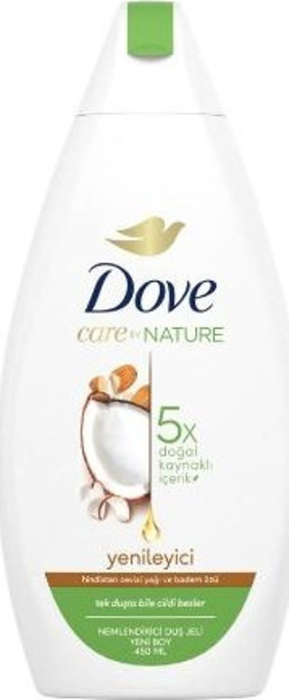 Dove Duş Jeli 450 ml. Hindistan Cevizi&Badem Özü