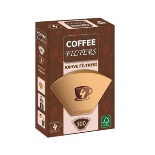 Coffee Filters Kahve Filtre Kağıdı 4 (12'li)