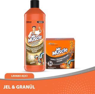 Jel ve Granüllü Lavabo Açıcı Temizlik Seti