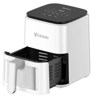 Yasomi Y35 Pro Beyaz Wifi'Li 1350W 3,5 Litre Camlı Airfryer Fritöz ( Türkiye Garantili)