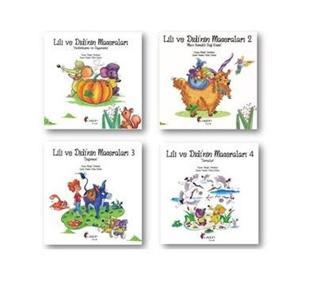 Lili ve Didi'nin Maceraları Seti - 4 Kitap Takım - Birgül Yorulmaz - Lagün Çocuk Yayınları