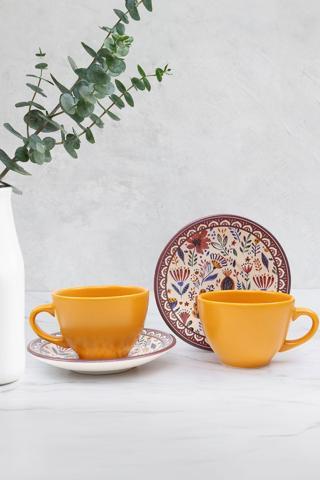 Trendmiya 2'li Çay Ve Kahve Fincanı Takımı