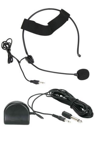 Hepa Merz HD-106 Cami İçin Kablolu Headset Mikrofon 6 metre Kablolu (Amfide mikserde Çalışır)
