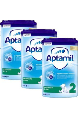 Aptamil 2 Akıllı Kutu Devam Sütü 800 gr X 3 Adet