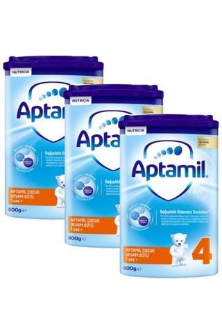 Aptamil 4 Akıllı Kutu Devam Sütü 800 gr X 3 Adet