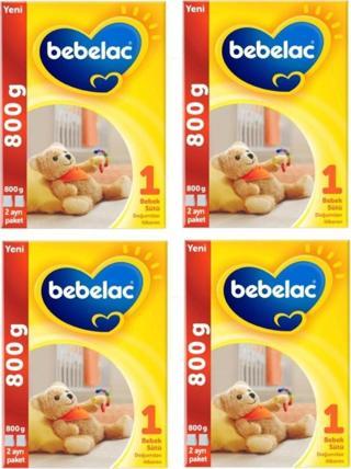 Bebelac 1 Numara Devam Sütü 800 Gr X 4 Adet