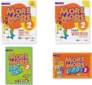 MORE&MORE 2.SINIF PRACTICE BOOK & WORKBOOK & HİKAYE SETİ & CRAFT BOOK (4 LÜ SET) - Kurmay Yayınları