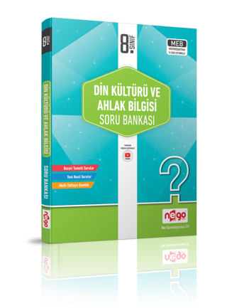 Nego Yayınları 8.sınıf Din Kültürü ve Ahlak Bilgisi Soru Bankası - Nego Yayınları