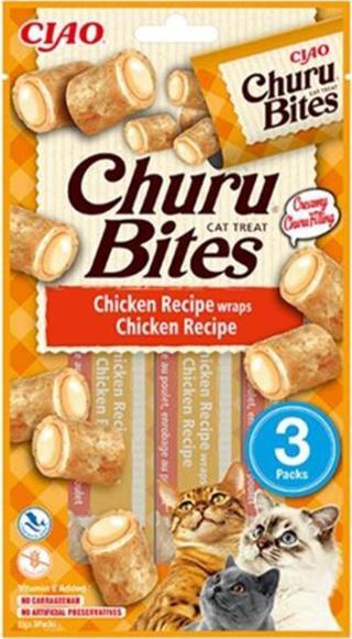Ciao Churu Bites Tavuk Sargılı Kedi Ödül Kreması 3x10 Gr