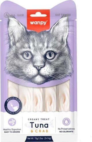 Wanpy Ton Yengeç Puding Kedi Ödülü 5x14 Gr