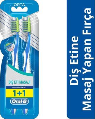 Oral-B Diş Fırçası Pro-Expert Massager 40 Orta 1+1