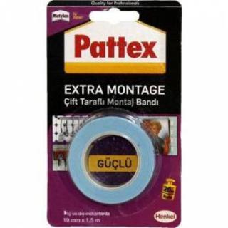 Pattex Extra Güçlü Montaj Bandı 19Mmx1.50M 1871238