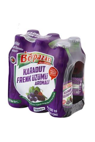 Beypazarı Soda Karadut&Frenk Üzüm Aromalı 200 ml 6'lı