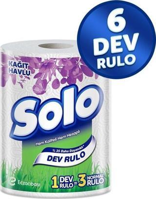 Dev Rulo Kağıt Havlu 6'lı Set