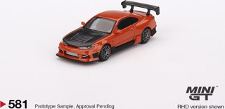 Mini GT Nissan Silvia S15 D-MAX Metallic Orange - 581