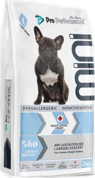 Pro Performence Kuzulu Hipoalerjenik Kısırlaştırılmış Mini Köpek Maması 2 Kg