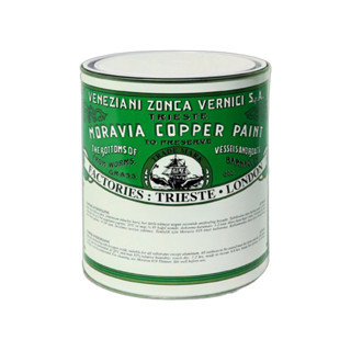 Moravia Copper Paint Antifouling Bakır Esaslı Yeşil Boya Tekne ve Gemi Boyası 1 Kg